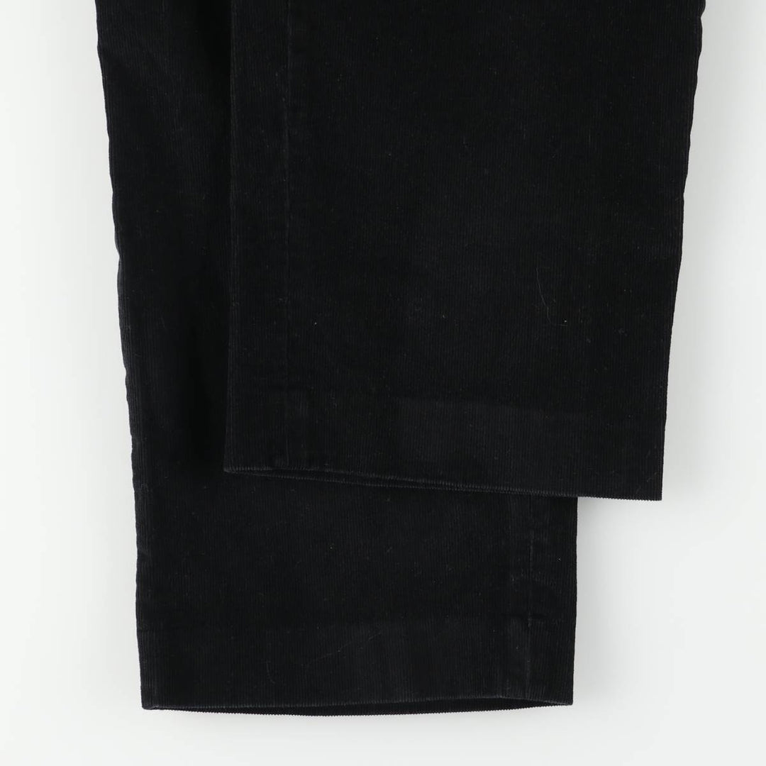 Ralph Lauren Lauren corduroy pants, men's size W37 cotton black type Vintage Second Hand
