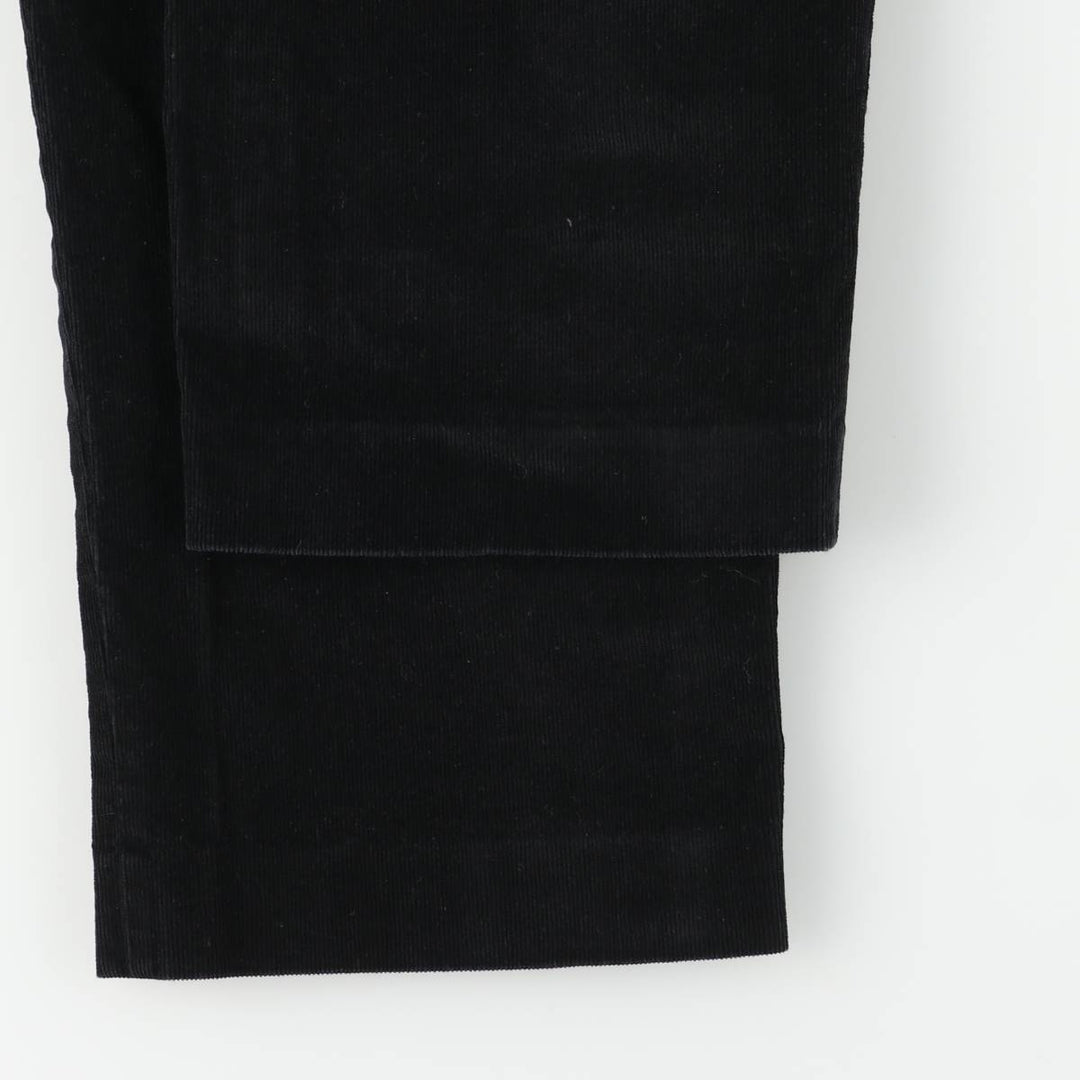 Ralph Lauren Lauren corduroy pants, men's size W37 cotton black type Vintage Second Hand