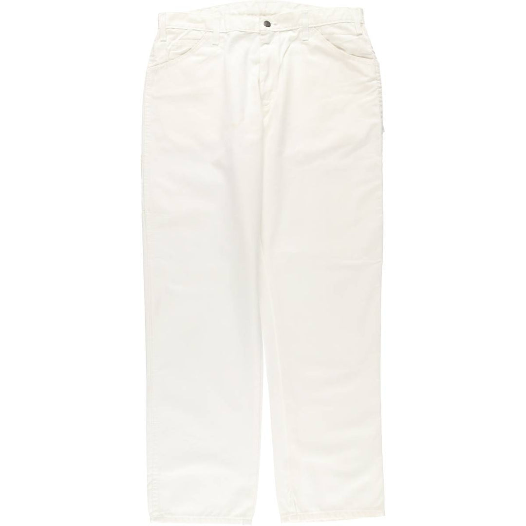 Dickies Painter Pants Men's W37 polyester white type Vintage Second Hand