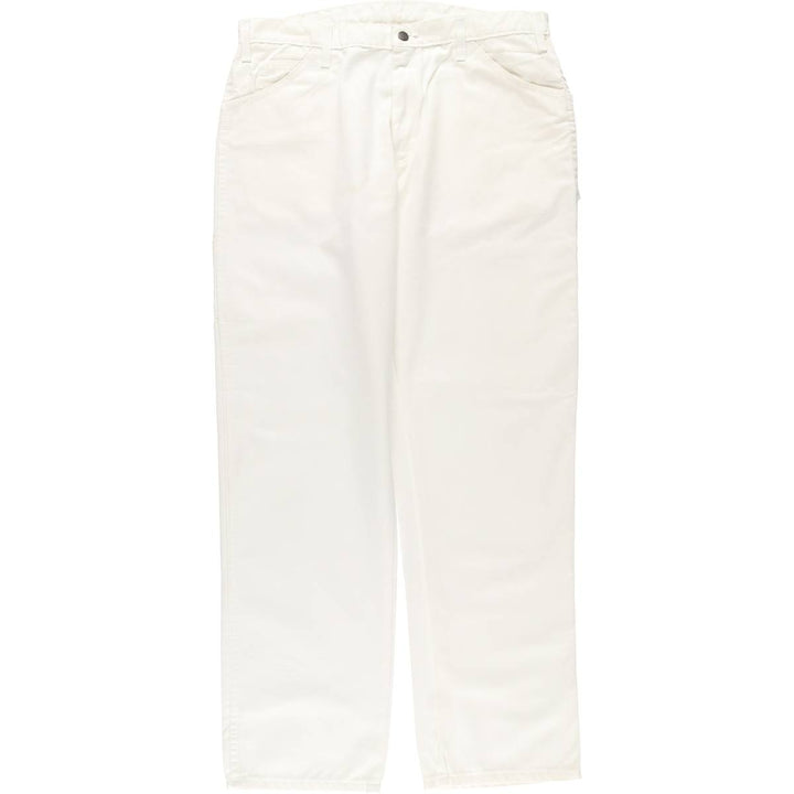 Dickies Painter Pants Men's W37 polyester white type Vintage Second Hand