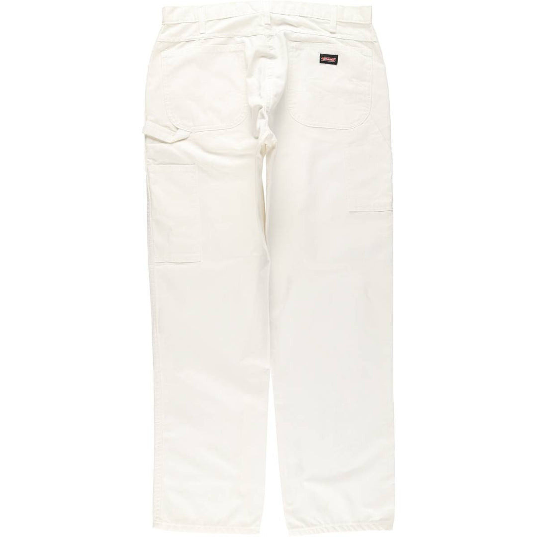 Dickies Painter Pants Men's W37 polyester white type Vintage Second Hand