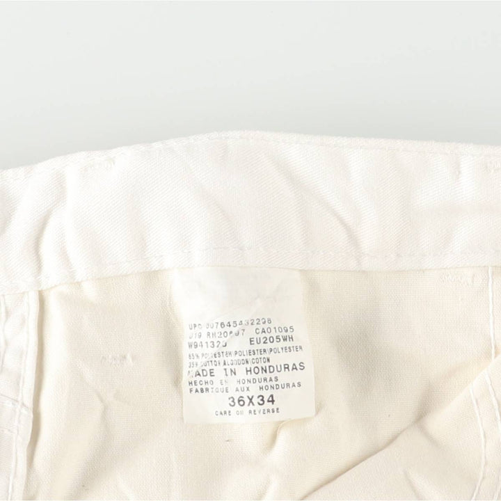 Dickies Painter Pants Men's W37 polyester white type Vintage Second Hand