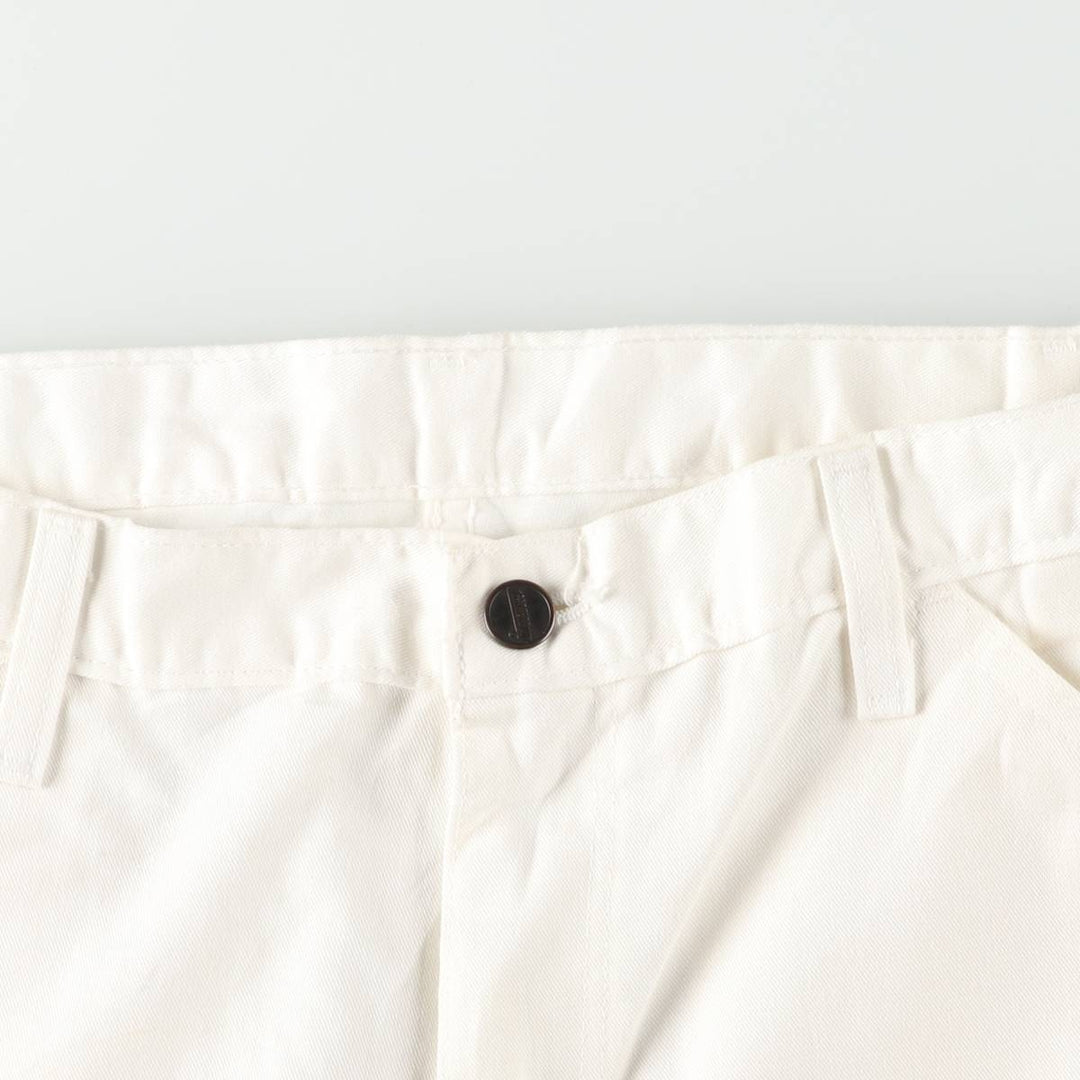Dickies Painter Pants Men's W37 polyester white type Vintage Second Hand