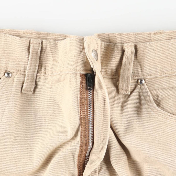 Vintage 1980'S Big Yank work pants, flared pants, men's size W34. unclear Beige type Vintage Second Hand