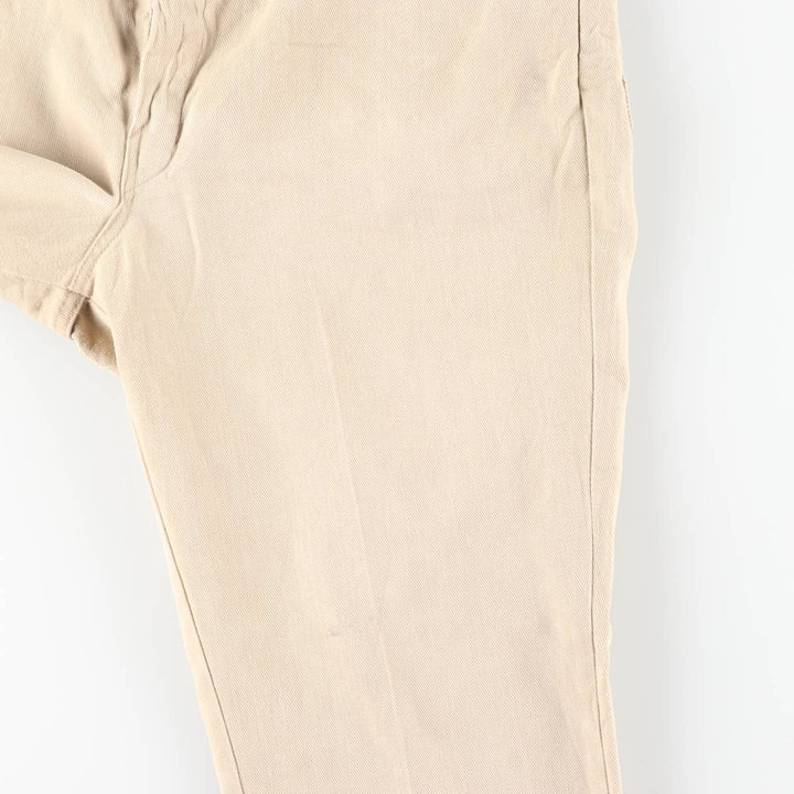 Vintage 1980'S Big Yank work pants, flared pants, men's size W34. unclear Beige type Vintage Second Hand