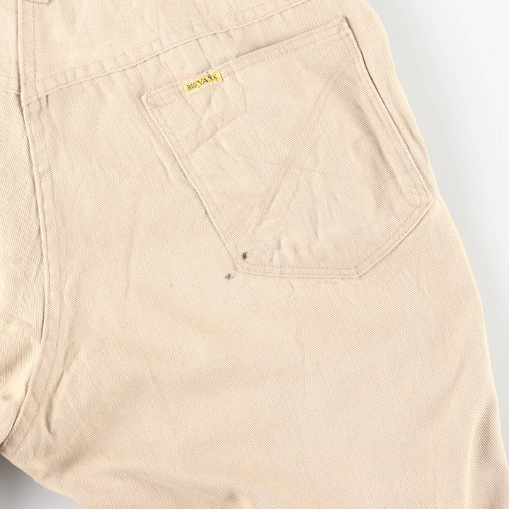 Vintage 1980'S Big Yank work pants, flared pants, men's size W34. unclear Beige type Vintage Second Hand