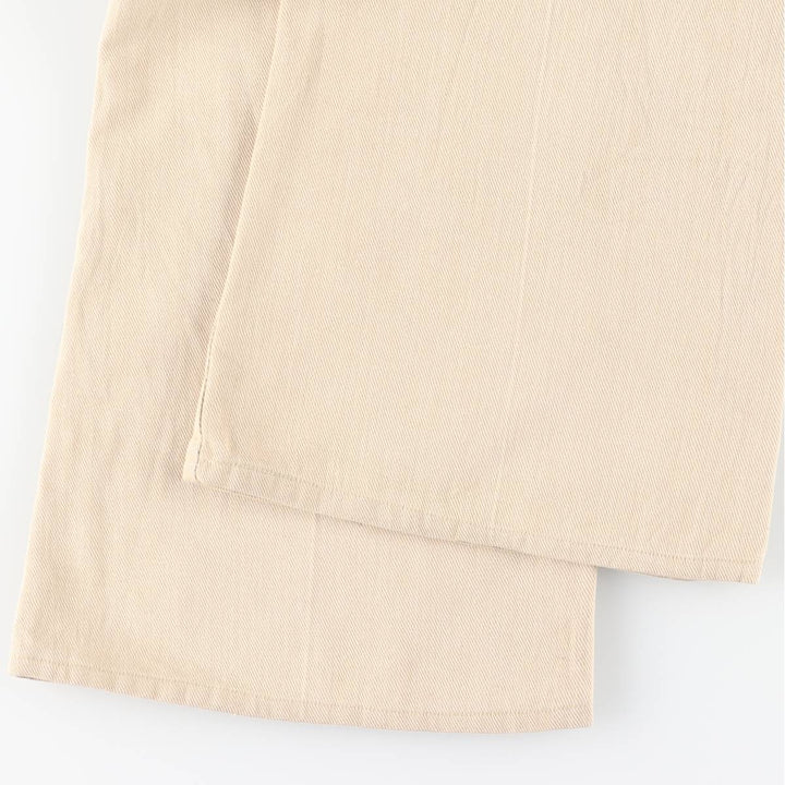 Vintage 1980'S Big Yank work pants, flared pants, men's size W34. unclear Beige type Vintage Second Hand