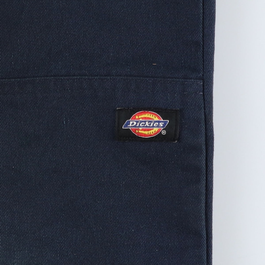 Dickies Loose Fit Double Knee Work Pants Men's W30 equivalent polyester navy blue type Vintage Second Hand