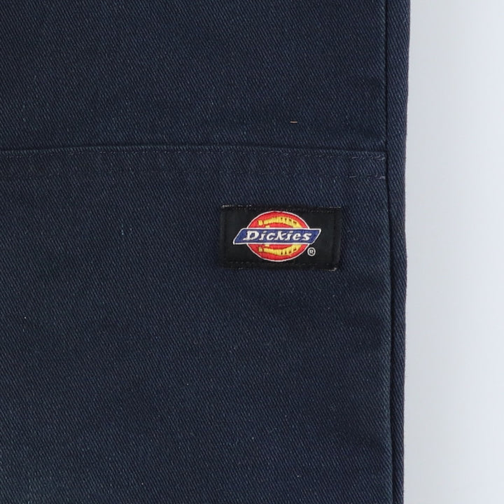 Dickies Loose Fit Double Knee Work Pants Men's W30 equivalent polyester navy blue type Vintage Second Hand