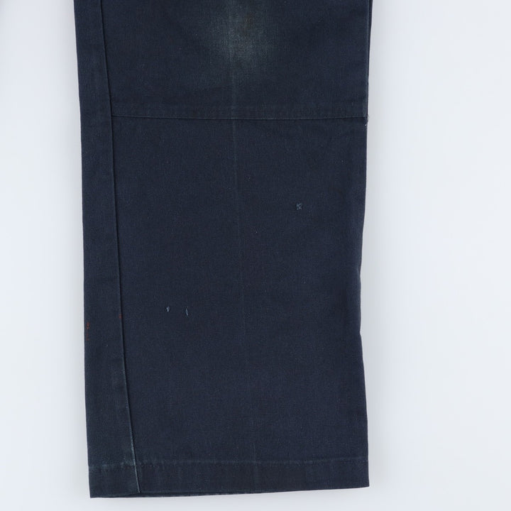Dickies Loose Fit Double Knee Work Pants Men's W30 equivalent polyester navy blue type Vintage Second Hand