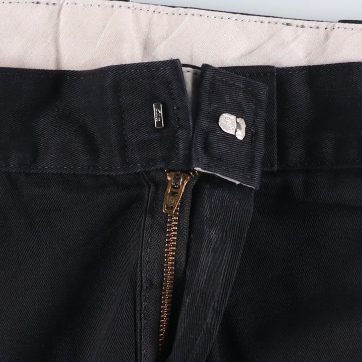 Dickies Work Pants Men's W32 equivalent polyester black type Vintage Second Hand