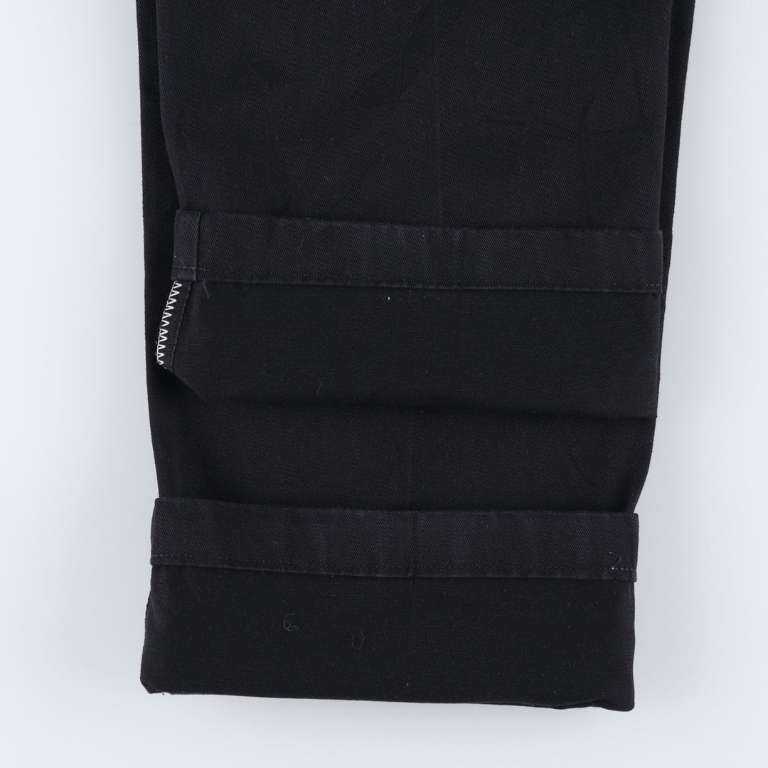 Dickies Work Pants Men's W32 equivalent polyester black type Vintage Second Hand