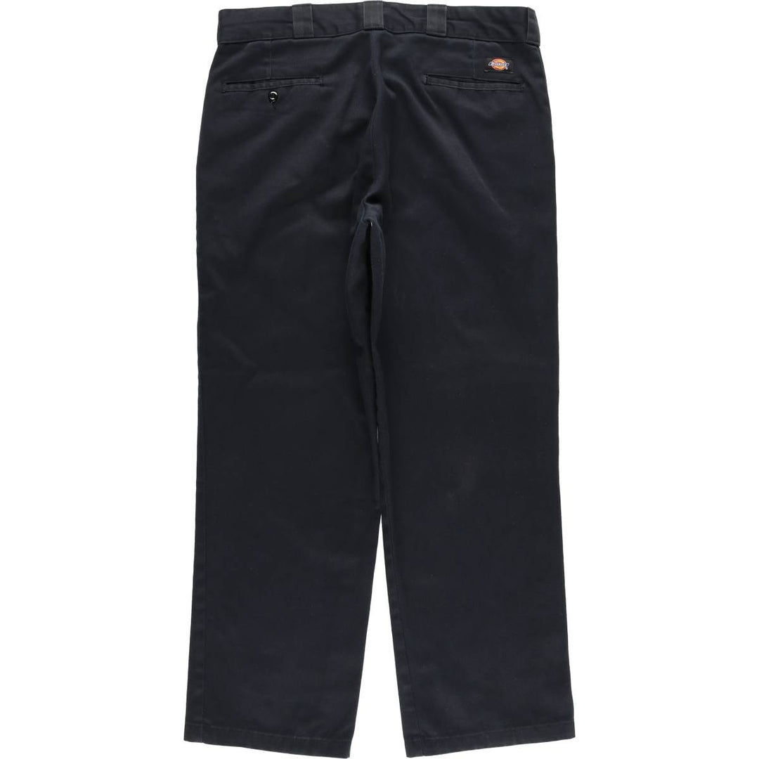 Dickies 874 ORIGINAL FIT Work Pants for Men, Size W36 unclear black type Vintage Second Hand