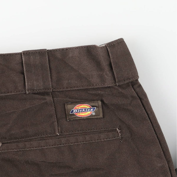 Dickies 874 ORIGINAL FIT Work Pants for Men, W32 equivalent polyester brown type Vintage Second Hand