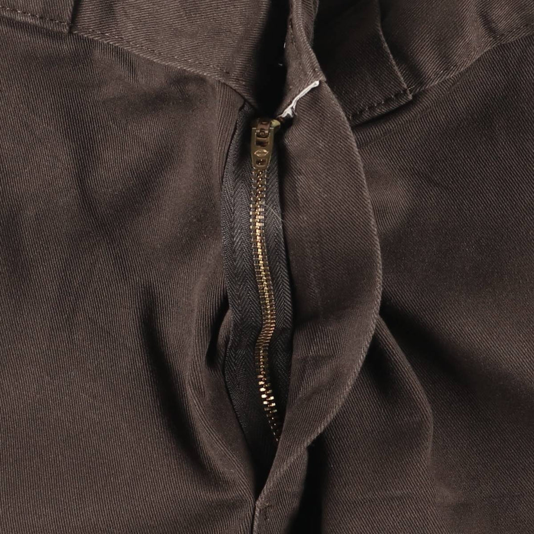 Dickies 874 ORIGINAL FIT Work Pants for Men, W32 equivalent polyester brown type Vintage Second Hand