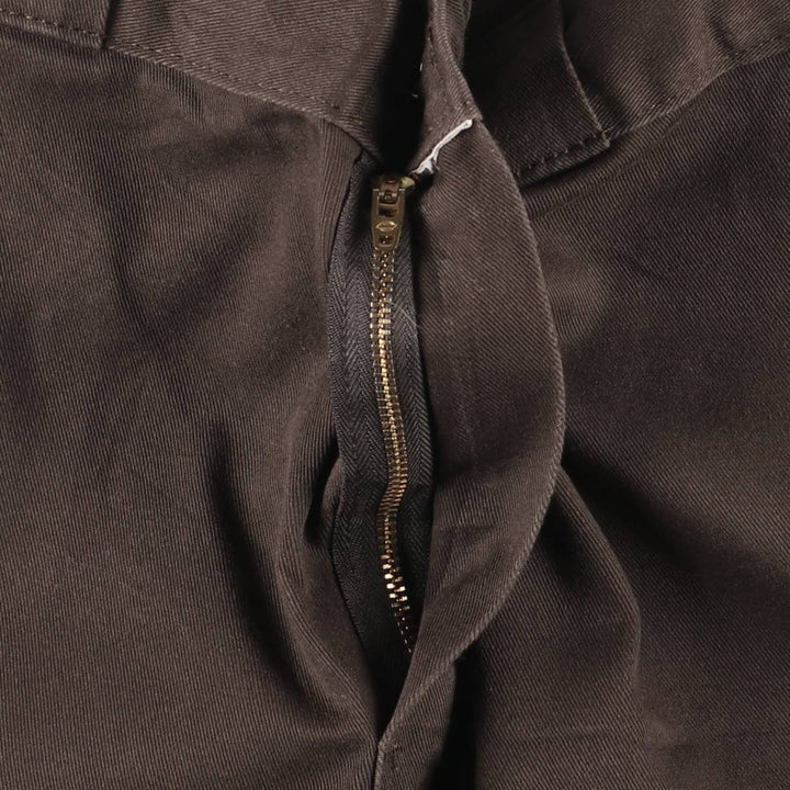 Dickies 874 ORIGINAL FIT Work Pants for Men, W32 equivalent polyester brown type Vintage Second Hand