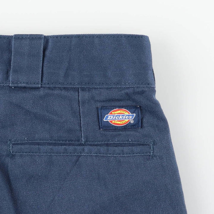 Dickies Work Pants Men's W36 unclear navy blue type Vintage Second Hand