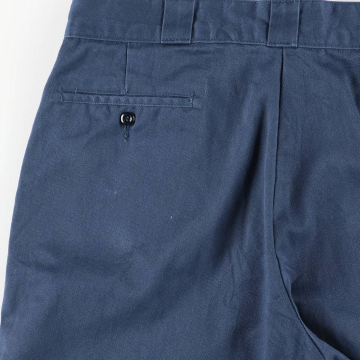 Dickies Work Pants Men's W36 unclear navy blue type Vintage Second Hand