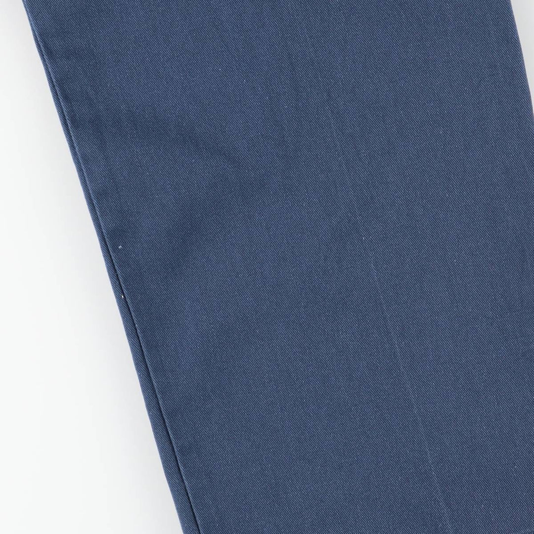 Dickies Work Pants Men's W36 unclear navy blue type Vintage Second Hand