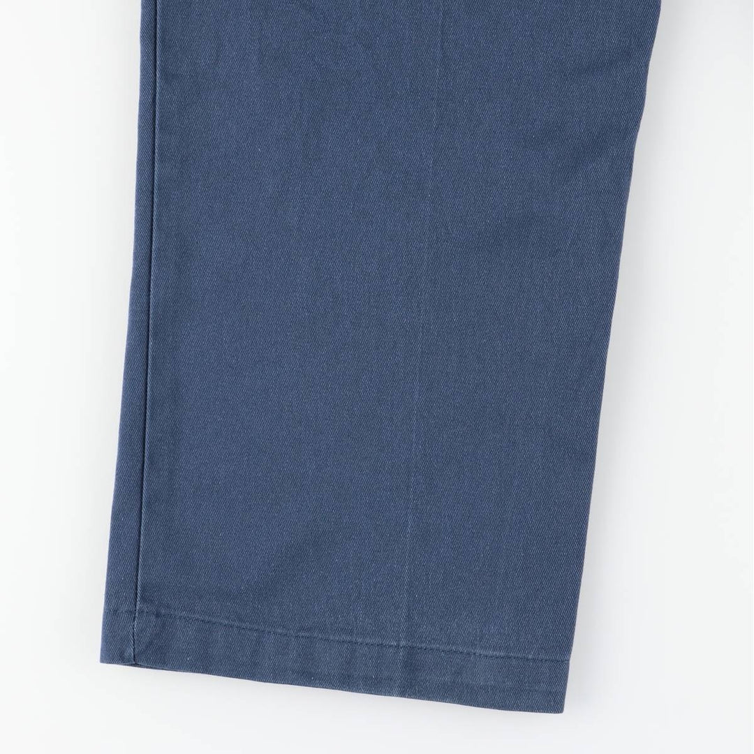 Dickies Work Pants Men's W36 unclear navy blue type Vintage Second Hand