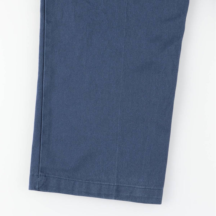 Dickies Work Pants Men's W36 unclear navy blue type Vintage Second Hand