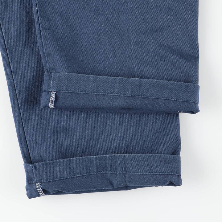 Dickies Work Pants Men's W36 unclear navy blue type Vintage Second Hand