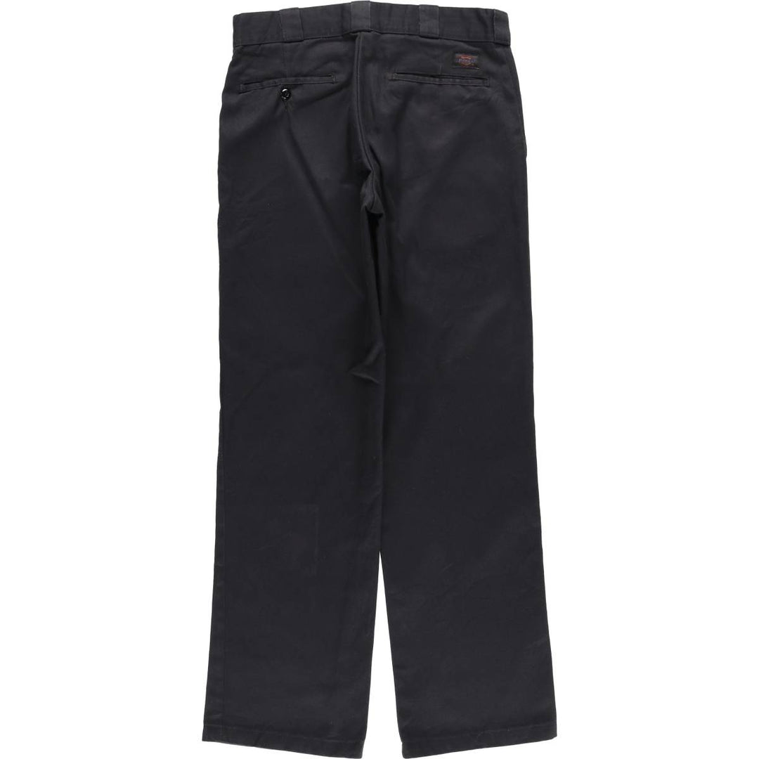 Dickies 874 ORIGINAL FIT Work Pants for Men, W32 equivalent polyester black type Vintage Second Hand