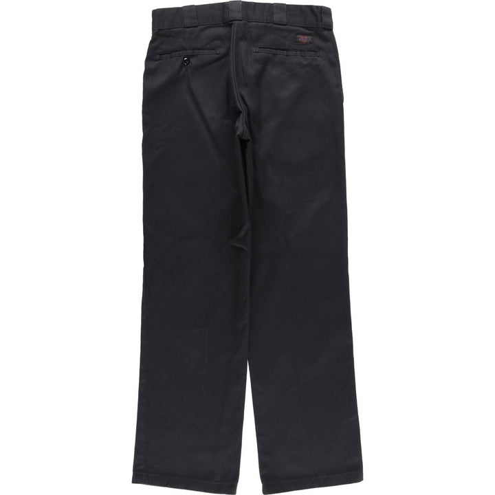 Dickies 874 ORIGINAL FIT Work Pants for Men, W32 equivalent polyester black type Vintage Second Hand