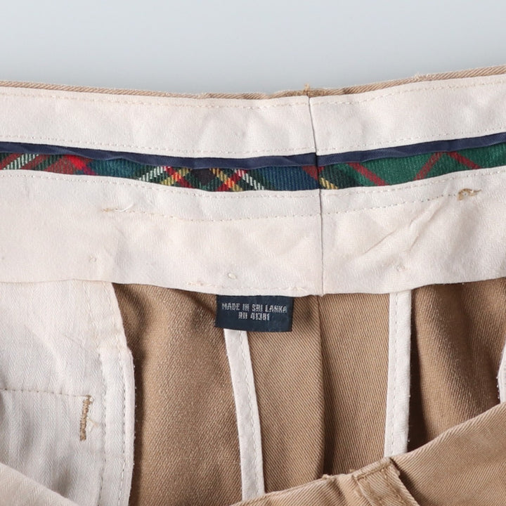 Ralph Lauren POLO by Ralph Lauren Chino Pants Men's W35 equivalent cotton Beige type Vintage Second Hand