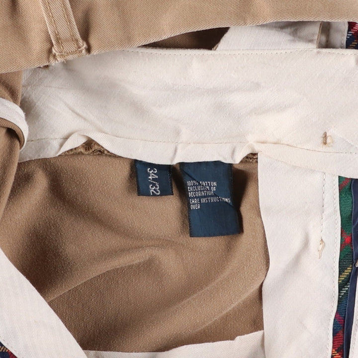 Ralph Lauren POLO by Ralph Lauren Chino Pants Men's W35 equivalent cotton Beige type Vintage Second Hand