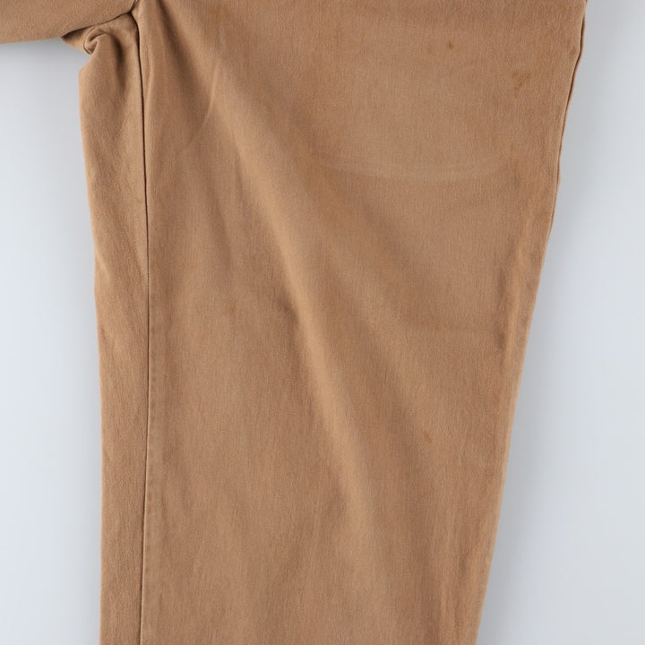 Ralph Lauren Polo Ralph Lauren Two-pleat Chino Pants for Men, W35 cotton Beige type Vintage Second Hand