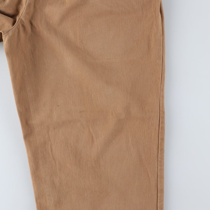 Ralph Lauren Polo Ralph Lauren Two-pleat Chino Pants for Men, W35 cotton Beige type Vintage Second Hand