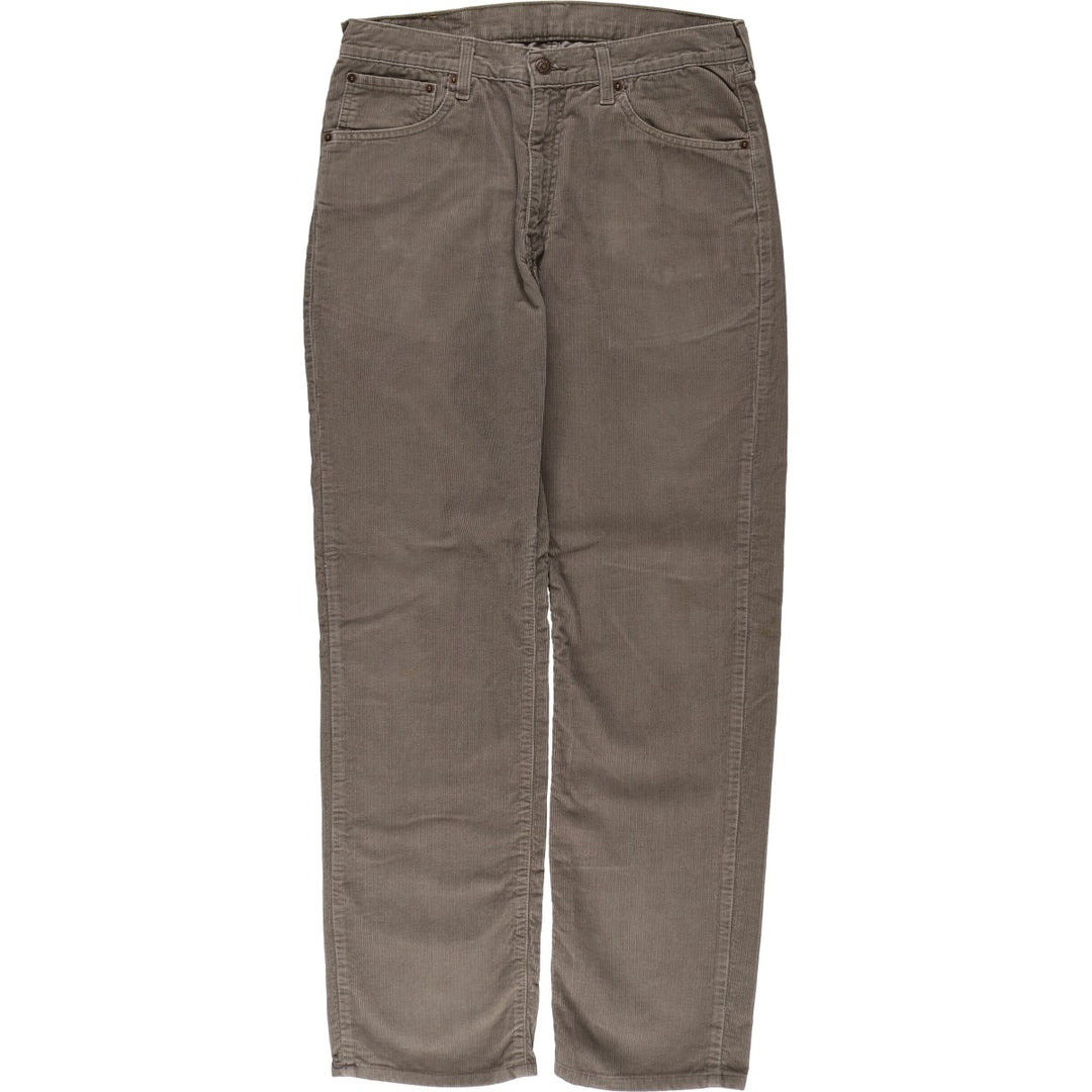 Levi's 751 Corduroy Pants, Men's, Size W33 cotton Khaki type Vintage Second Hand