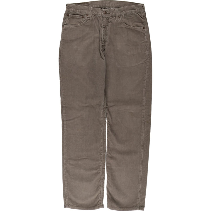 Levi's 751 Corduroy Pants, Men's, Size W33 cotton Khaki type Vintage Second Hand