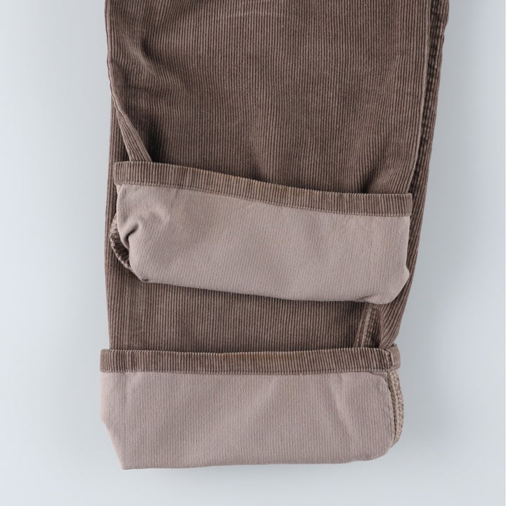 Levi's 751 Corduroy Pants, Men's, Size W33 cotton Khaki type Vintage Second Hand