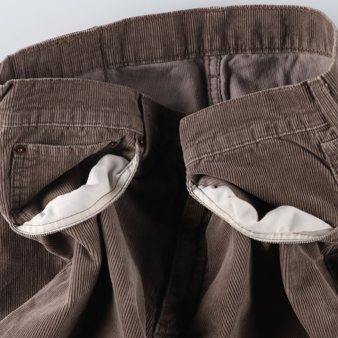 Levi's 751 Corduroy Pants, Men's, Size W33 cotton Khaki type Vintage Second Hand