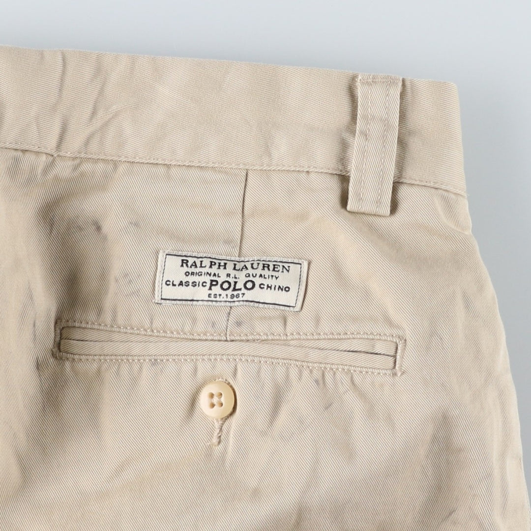 Ralph Lauren POLO by Ralph Lauren POLO GI PANT Chino Pants Men's Size W32 cotton Beige type Vintage Second Hand