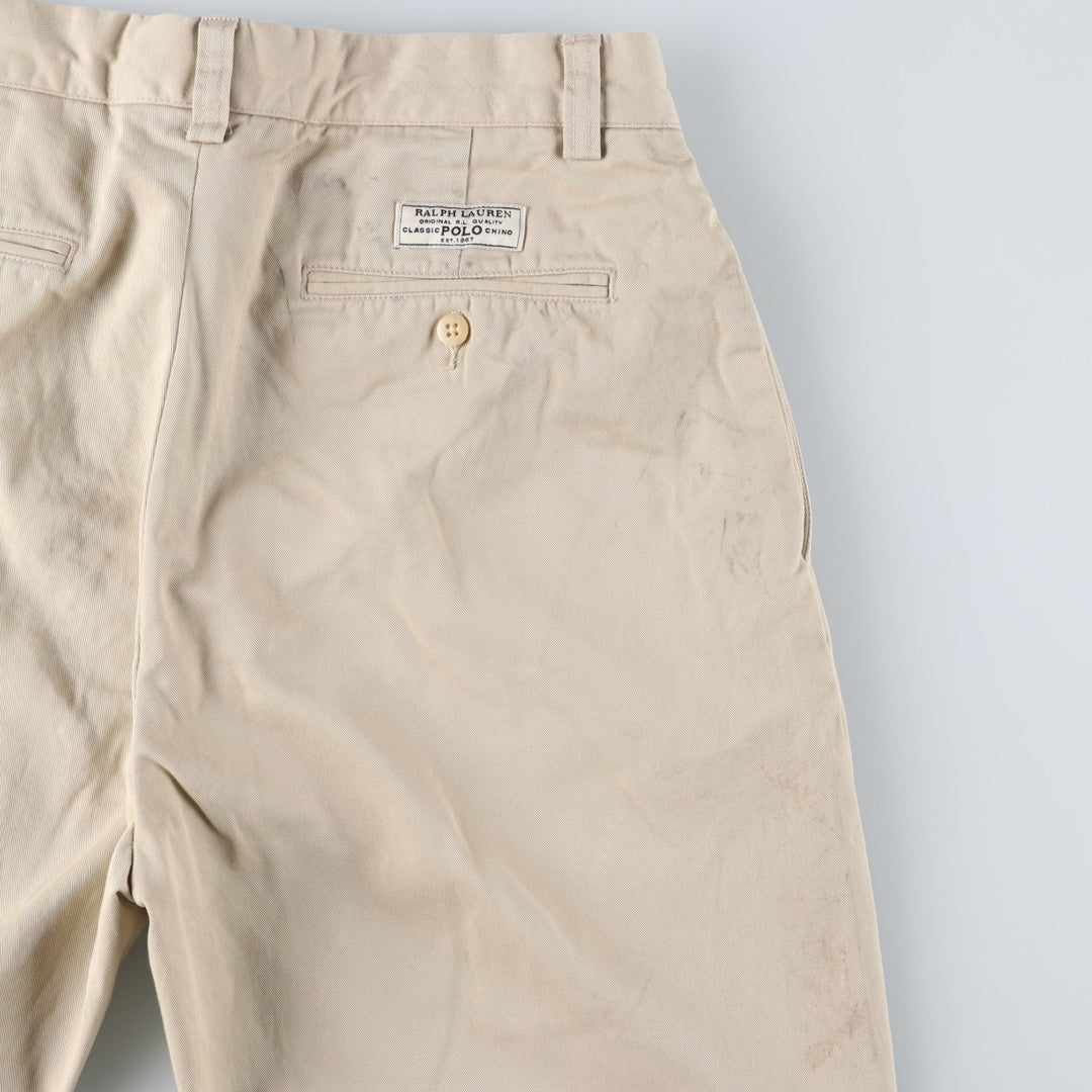 Ralph Lauren POLO by Ralph Lauren POLO GI PANT Chino Pants Men's Size W32 cotton Beige type Vintage Second Hand