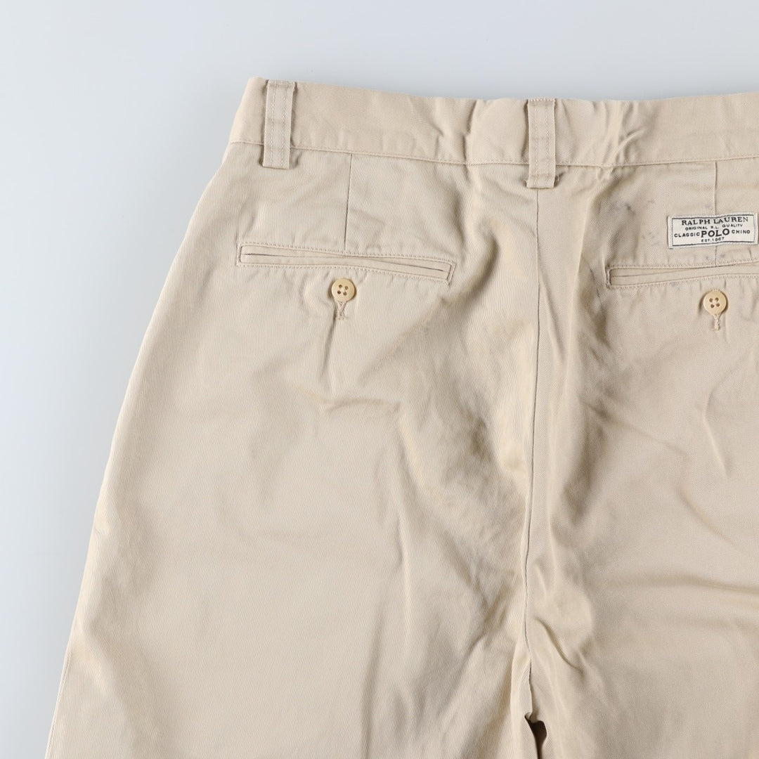 Ralph Lauren POLO by Ralph Lauren POLO GI PANT Chino Pants Men's Size W32 cotton Beige type Vintage Second Hand