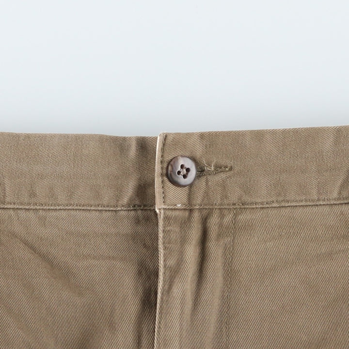 Ralph Lauren Polo Hammond Pant, two-pleat chino pants, men's size W34. cotton Khaki type Vintage Second Hand
