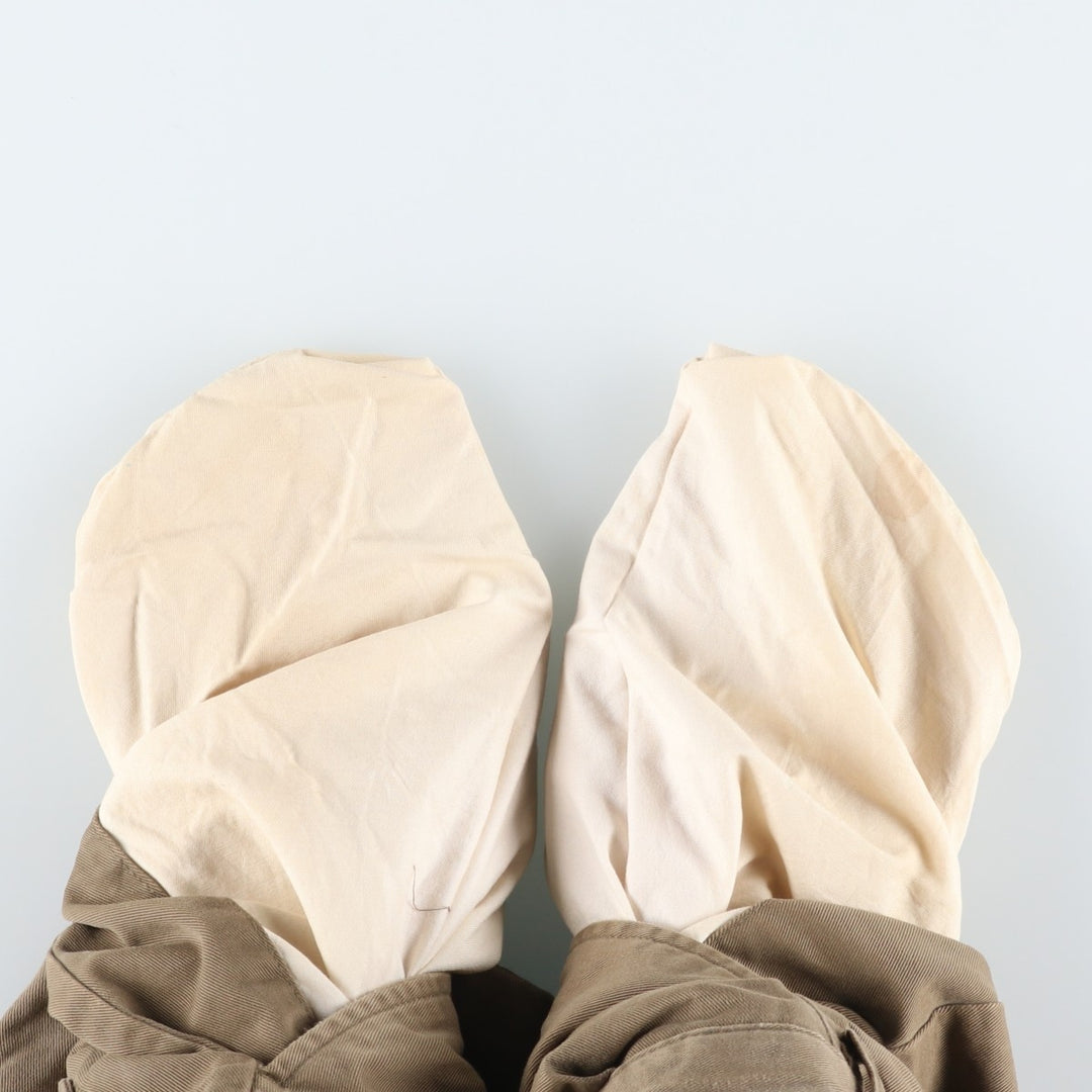 Ralph Lauren Polo Hammond Pant, two-pleat chino pants, men's size W34. cotton Khaki type Vintage Second Hand
