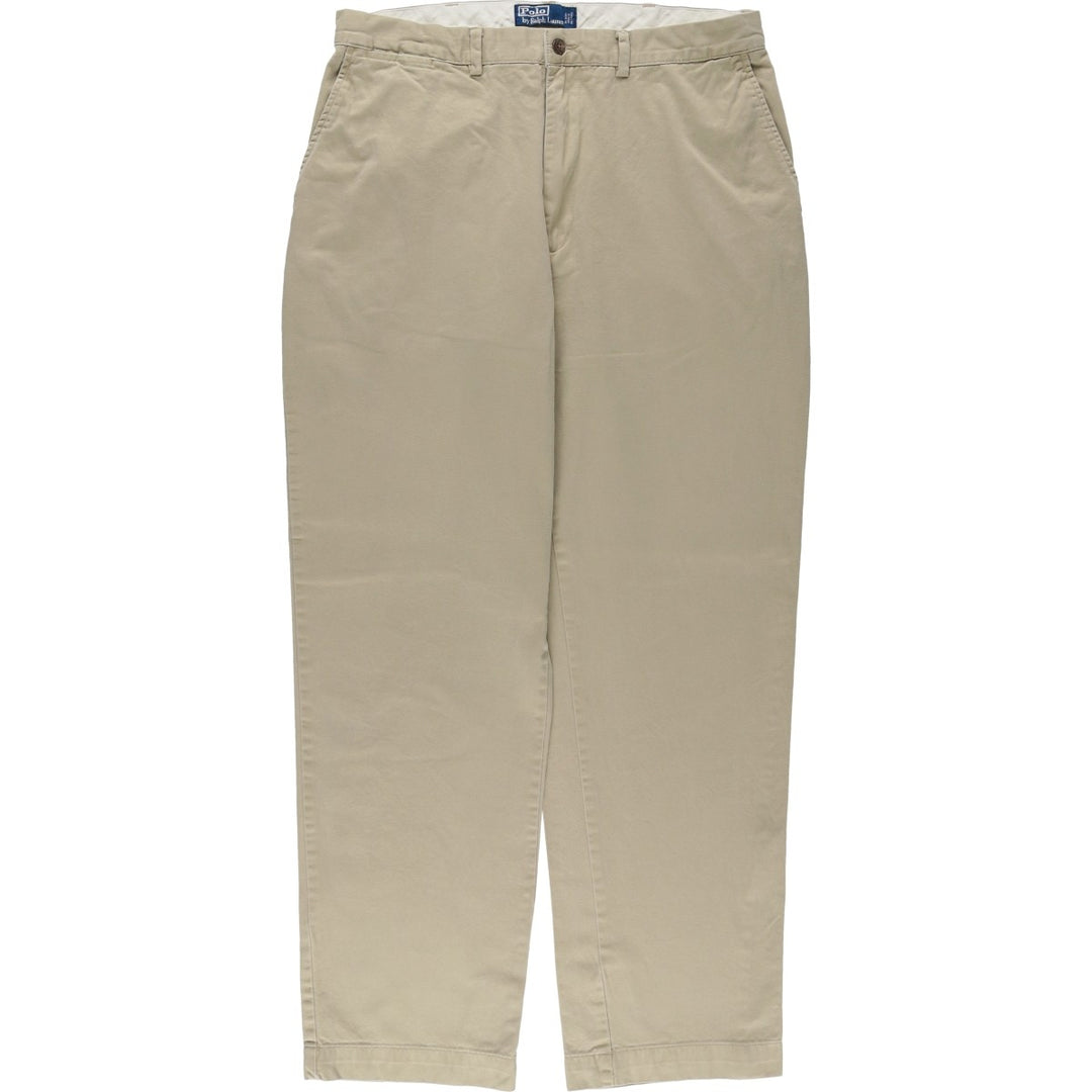 Ralph Lauren POLO by Ralph Lauren Chino Pants Men's W34 equivalent cotton Beige type Vintage Second Hand