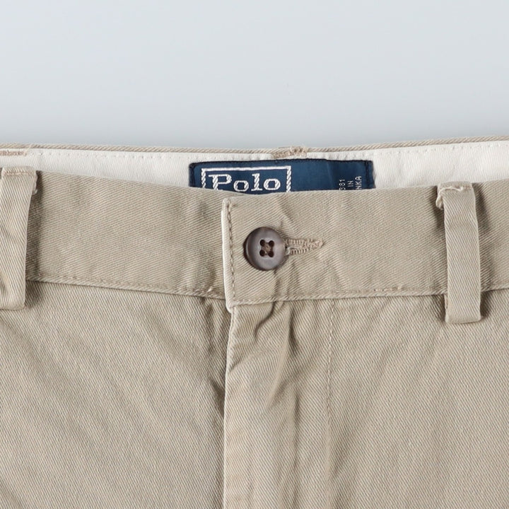Ralph Lauren POLO by Ralph Lauren Chino Pants Men's W34 equivalent cotton Beige type Vintage Second Hand