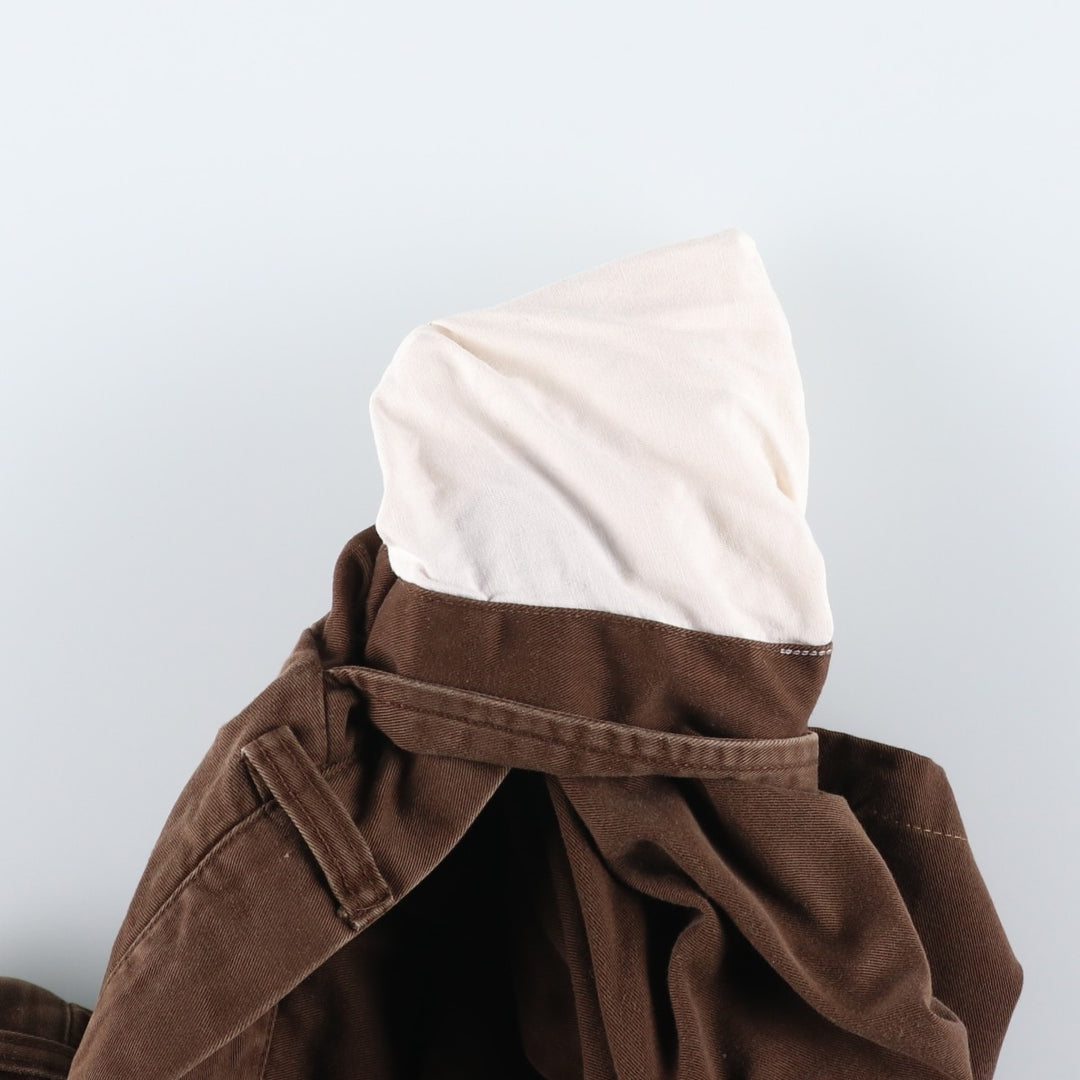 Ralph Lauren POLO by Ralph Lauren ETHAN PANT Two-pleat chino pants for men, size W34 cotton brown type Vintage Second Hand