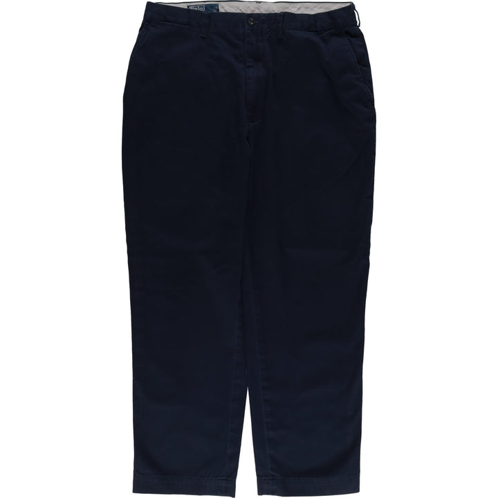 Ralph Lauren POLO by Ralph Lauren PROSPECT PANT Chino pants for men, equivalent to w36 cotton navy blue type Vintage Second Hand