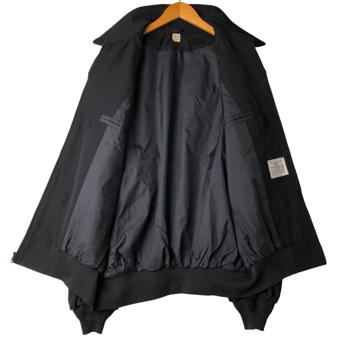 Swing Top Military Utility Jacket, Size 54 Long, Men's XL unclear black type Vintage Second Hand
