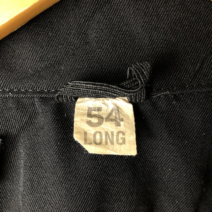 Swing Top Military Utility Jacket, Size 54 Long, Men's XL unclear black type Vintage Second Hand