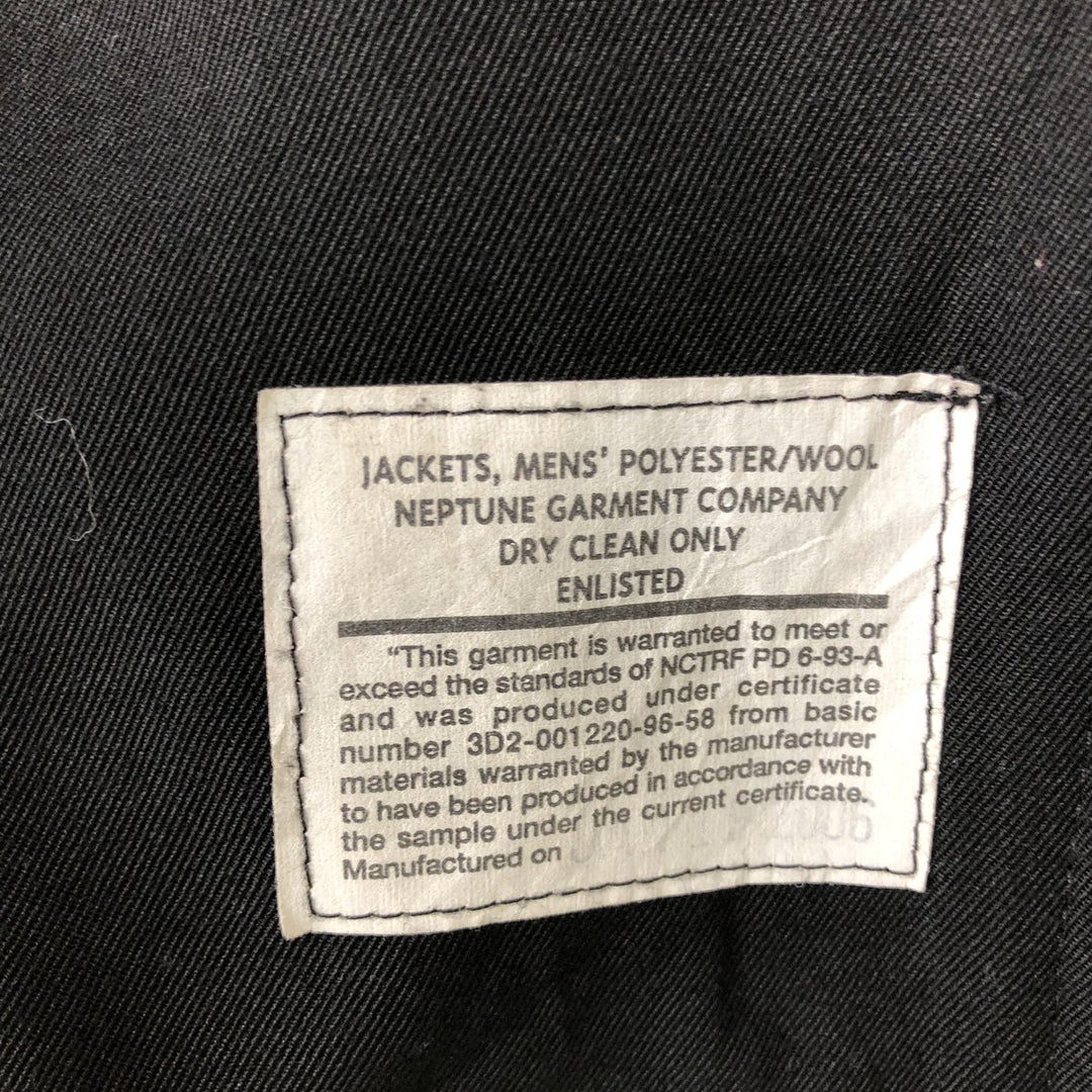 Swing Top Military Utility Jacket, Size 54 Long, Men's XL unclear black type Vintage Second Hand