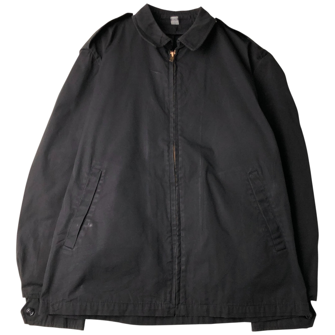 Military jacket 40R Men's size M unclear black type Vintage Second Hand