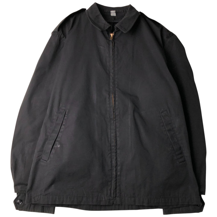 Military jacket 40R Men's size M unclear black type Vintage Second Hand